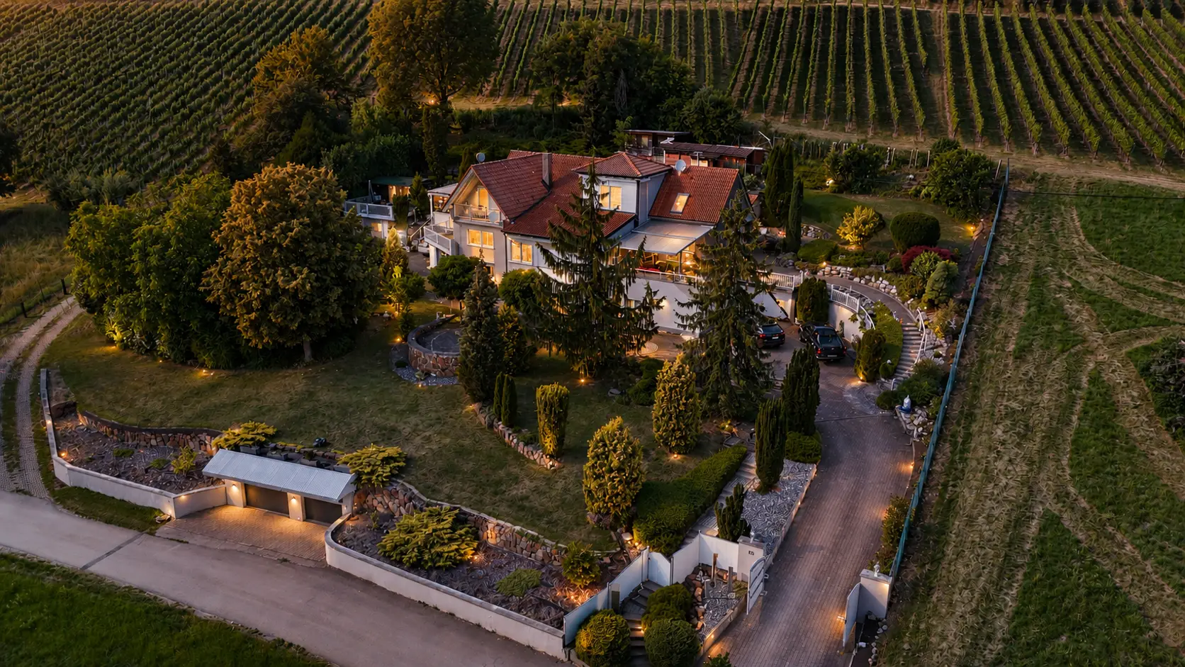 Anwesen in regionaler Weinberglage nahe Lindenberg im Allgäu